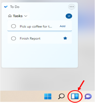 Windows 11 To Do App